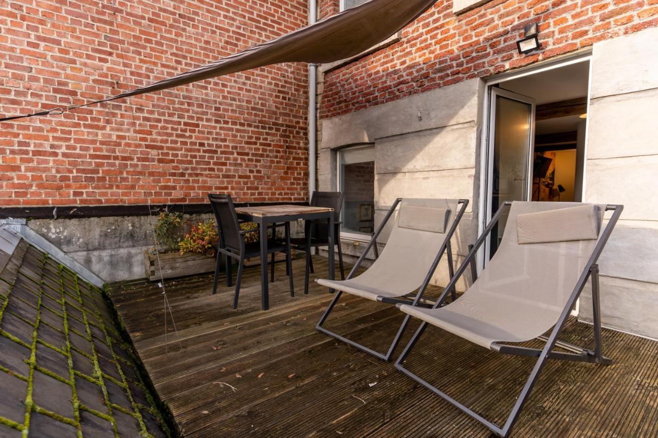 Ardenne Bnb Gite Urbain Avec Terrasse Marche-en-Famenne Εξωτερικό φωτογραφία